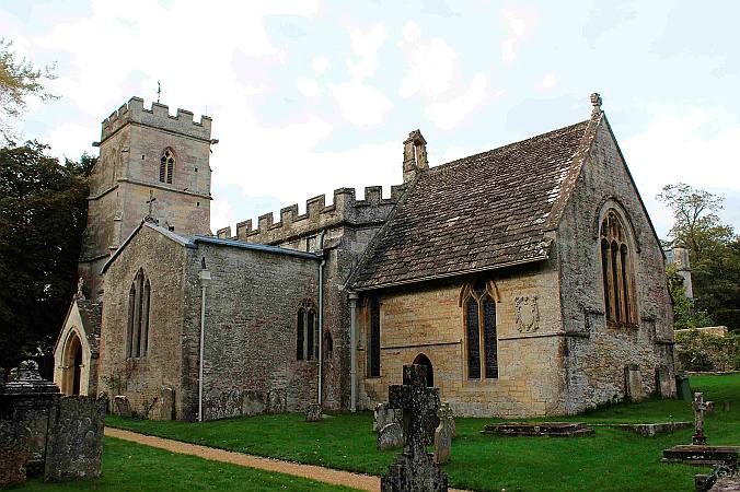 Ampney St. Crucis - Exterior View