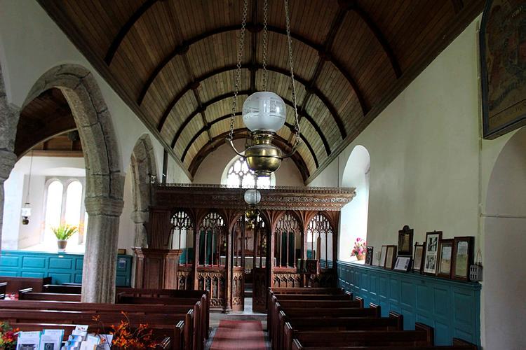 Buckland in the Moor - The Nave