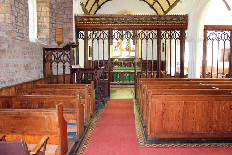 Calverleigh - The Nave