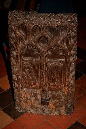 Gerrans  - Bench End Detail