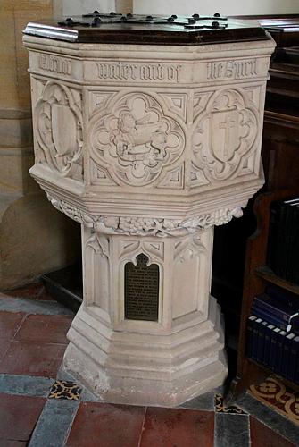 Huntsham  - The Font