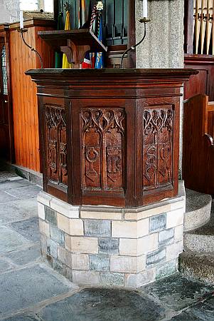 Jacobstow  - The Pulpit