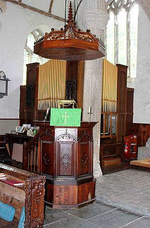 Launcells  - The Pulpit and Sounding Board