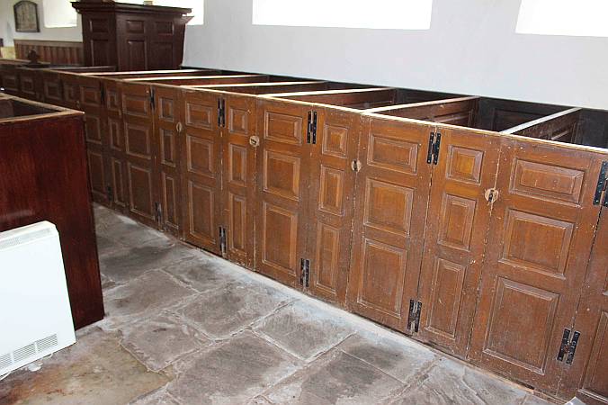 Oare - The Box Pews