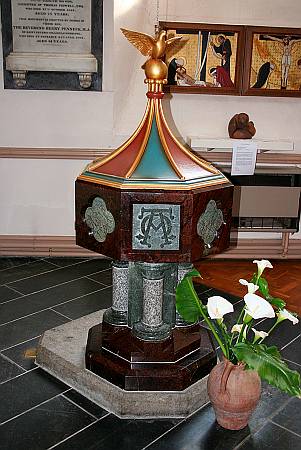 Penzance St Mary - The Font