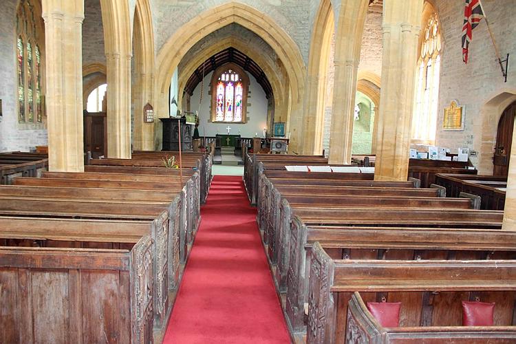 Stoke St Gregory - The Nave